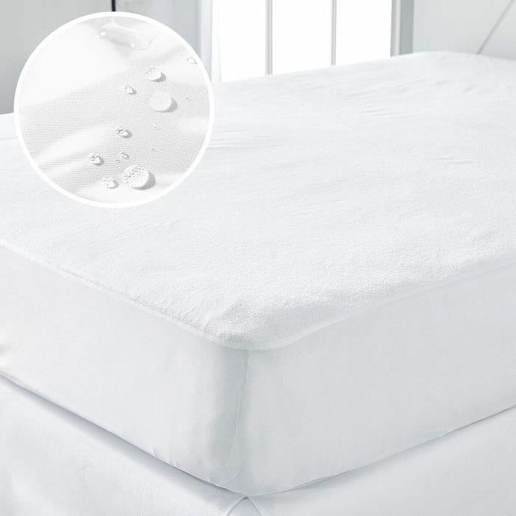 Mattress protector TODAY Essential Double bed 160 x 200 cm White Waterproof-1