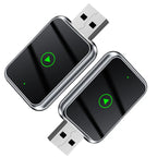 Upgrade Plug & Play Dongle Converts Wired to Wireless USB Carplay Android Auto Adapter for Cars