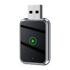 Upgrade Plug & Play Dongle Converts Wired to Wireless USB Carplay Android Auto Adapter for Cars